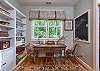 Breakfast nook.