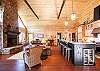 Open floor plan for maximum interaction on main level.