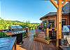 Enjoy the breathtaking mountain views while