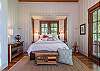 Spacious master suite with king bed.