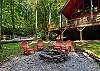 Roast s'mores and stargaze by the outdoor fire pit