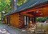 Spacious covered porch