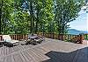 Beautiful views from the deck and porch.