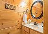 Half bath on main level.