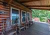 Covered front porch.