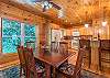 Dining area w/ seating for 6.