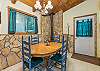 Dining room with front deck access