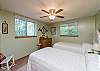 Upper level twin bedroom