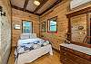 Ground level bedroom w/King bed
