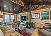 Cozy & stylish living area complete w/