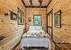Ground level bedroom w/Queen bed