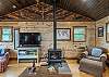 Cozy & stylish living area complete w/