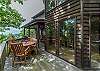 Outdoor dining area
