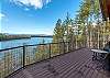 Enjoy views of the lake & surrounding mountains from the porch