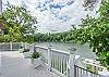 Lake & mountain views from the second deck