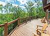 Take in the stunning panoramic views from the upper deck