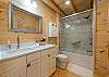 Main level full hall bath w/walk-in shower only