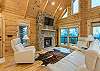 Lounge in the reclining chairs & sofa in the living area