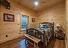 Downstairs bedroom w/queen & smart TV