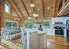 Sleek & spacious kitchen and dining areas
