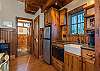 Compact kitchen in guest house