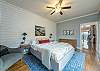 Main level bedroom w/California king bed
