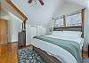 Upper level bedroom w/king bed