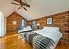Upper level bedroom w/two queen beds