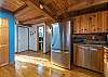 Open kitchen w/