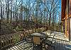 Gorgeous woodland views from the deck