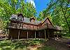 Catahoula Cabin offers a tranquil mountain setting