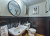 Main level Half bath