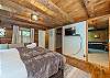 Main level bedroom w/king & en suite bath