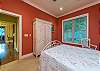 Main level bedroom w/queen bed