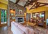 Open living & dining areas