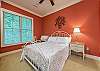 Main level bedroom w/queen bed