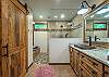 En suite bath w/double vanity & walk-in shower