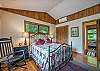 Upper level bedroom w/queen