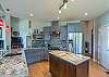 Upscale gourmet kitchen w/
