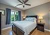 Upper level bedroom w/queen bed