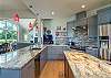 Upscale gourmet kitchen w/