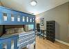 Upper level bedroom w/full size bunk beds &