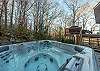 Newly added 6-person hot tub