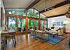 Stunning & ultra stylish living are w/