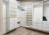 Oversized walk-in closet