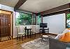 Lower level bonus room w/queen sleeper sofa