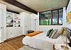 Lower level bedroom w/queen bed