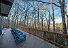 Enjoy long-range winter views from the back deck