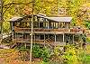 Breathtaking fall color at Deck House