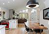 Kitchen & dining table w/seating for 4